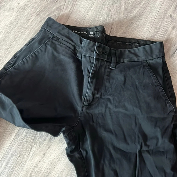 A/X Armani Exchange black skinny  pants size 29 - Picture 6 of 13